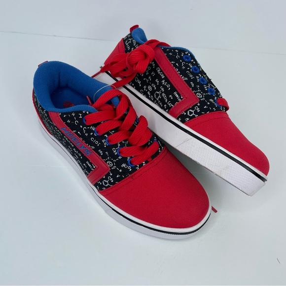 Heelys YTH4 Gr8 Pro Prints Chemistry No Wheels Missing Plug Shoes NWOT - Picture 2 of 10